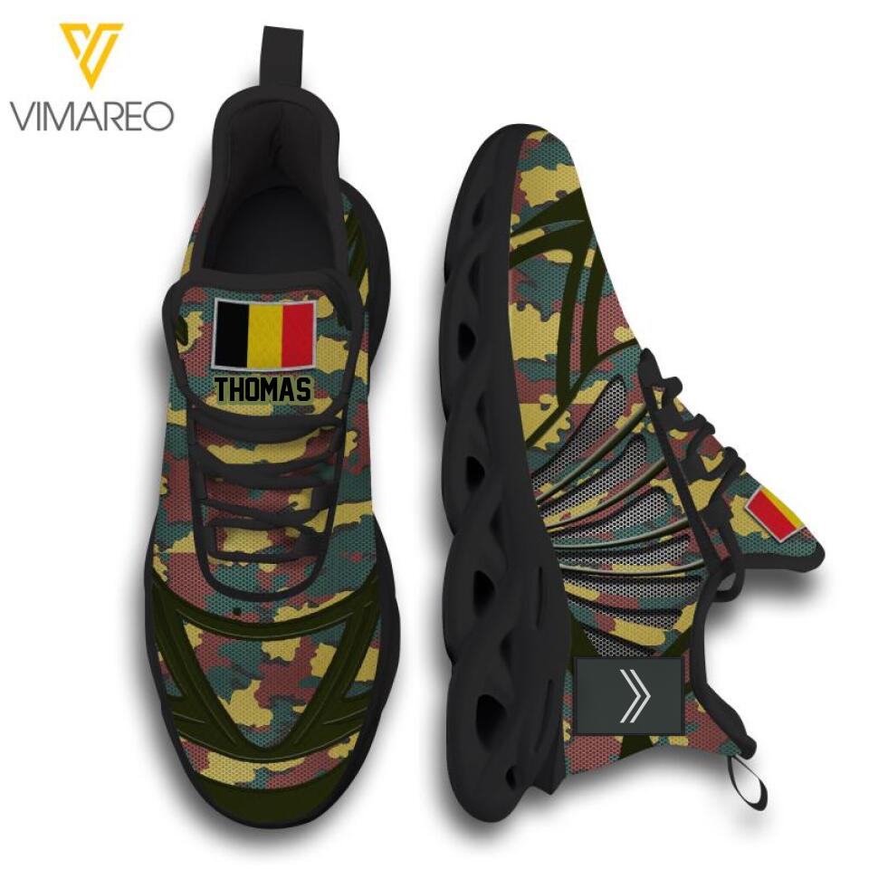DH Personalized Belgian Soldier Max Soul Shoes Printed QH6422