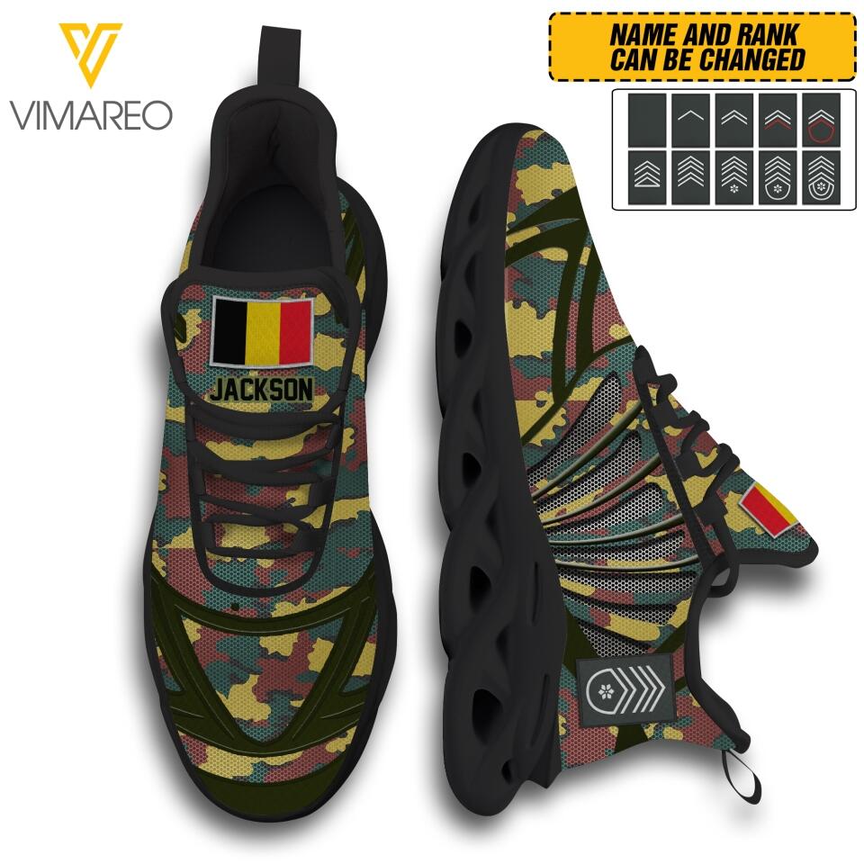 DH Personalized Belgian Soldier Max Soul Shoes Printed QH6422