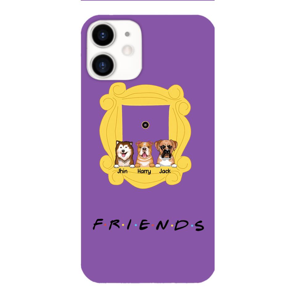 Personalized Dog Lover Phone Case Printed 22APR-QH05