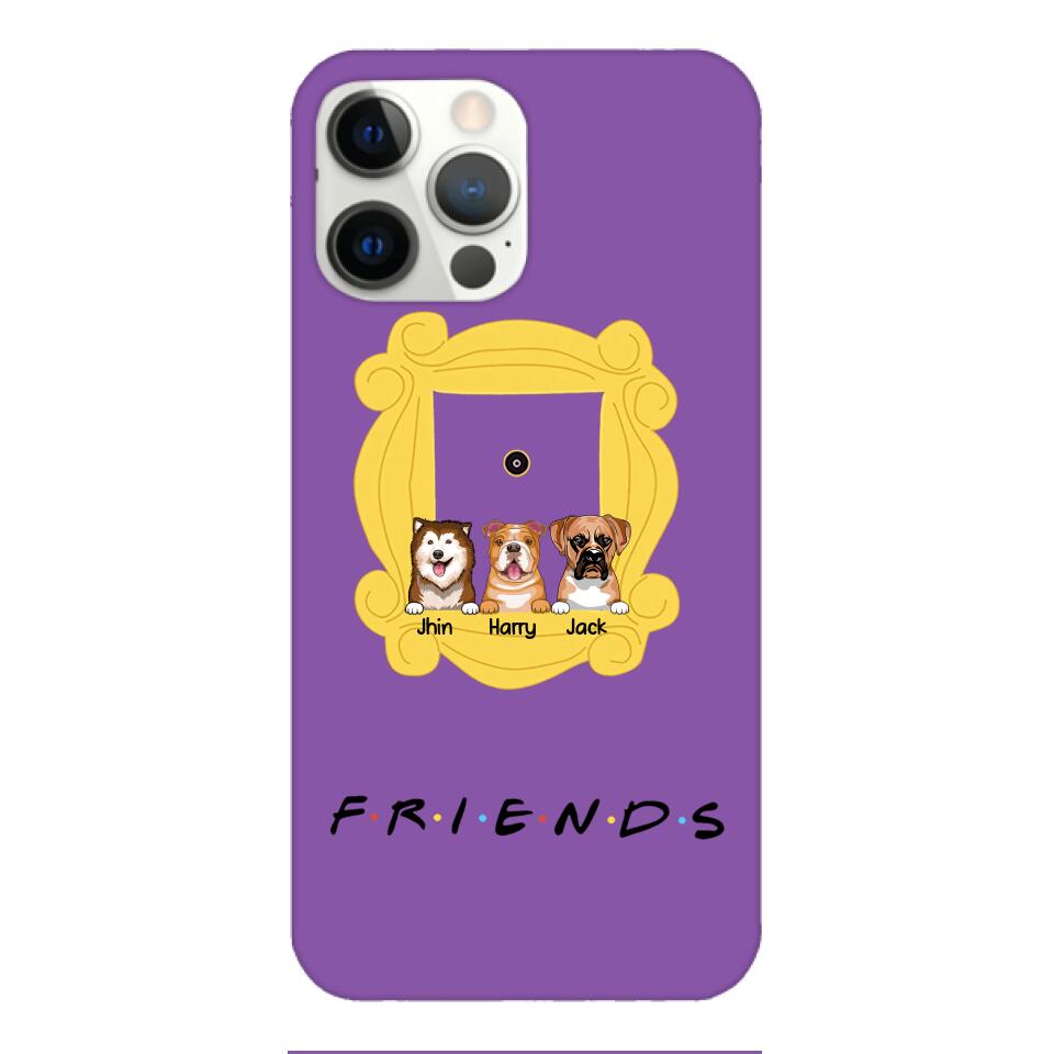 Personalized Dog Lover Phone Case Printed 22APR-QH05