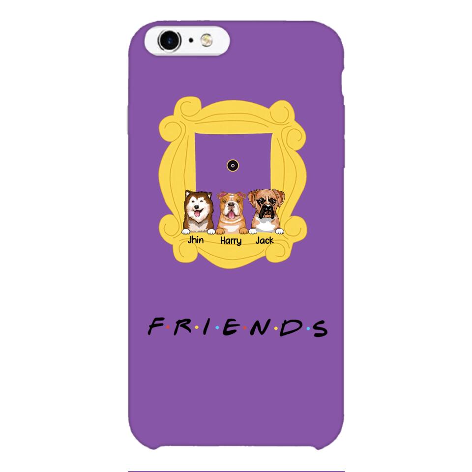 Personalized Dog Lover Phone Case Printed 22APR-QH05