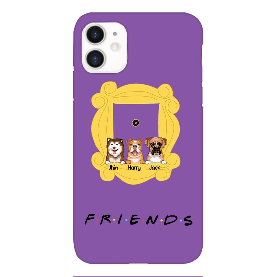Personalized Dog Lover Phone Case Printed 22APR-QH05