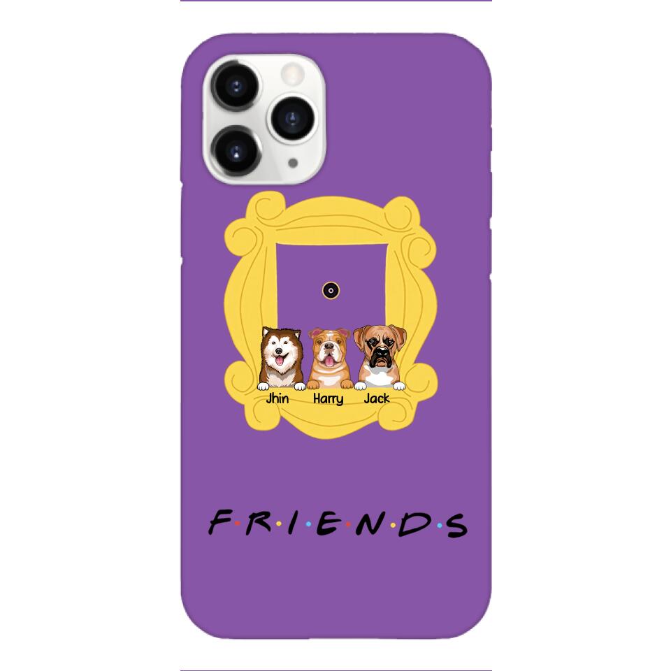 Personalized Dog Lover Phone Case Printed 22APR-QH05