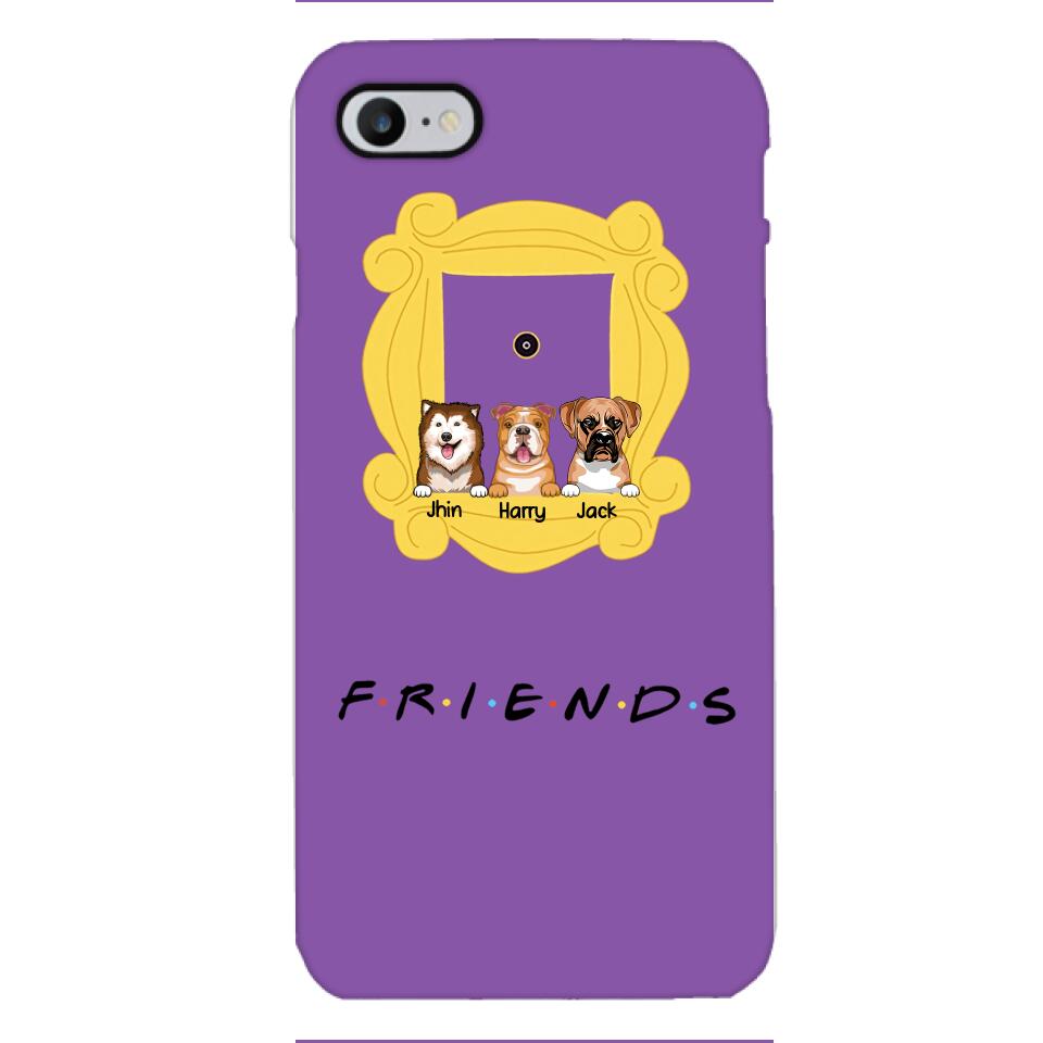 Personalized Dog Lover Phone Case Printed 22APR-QH05
