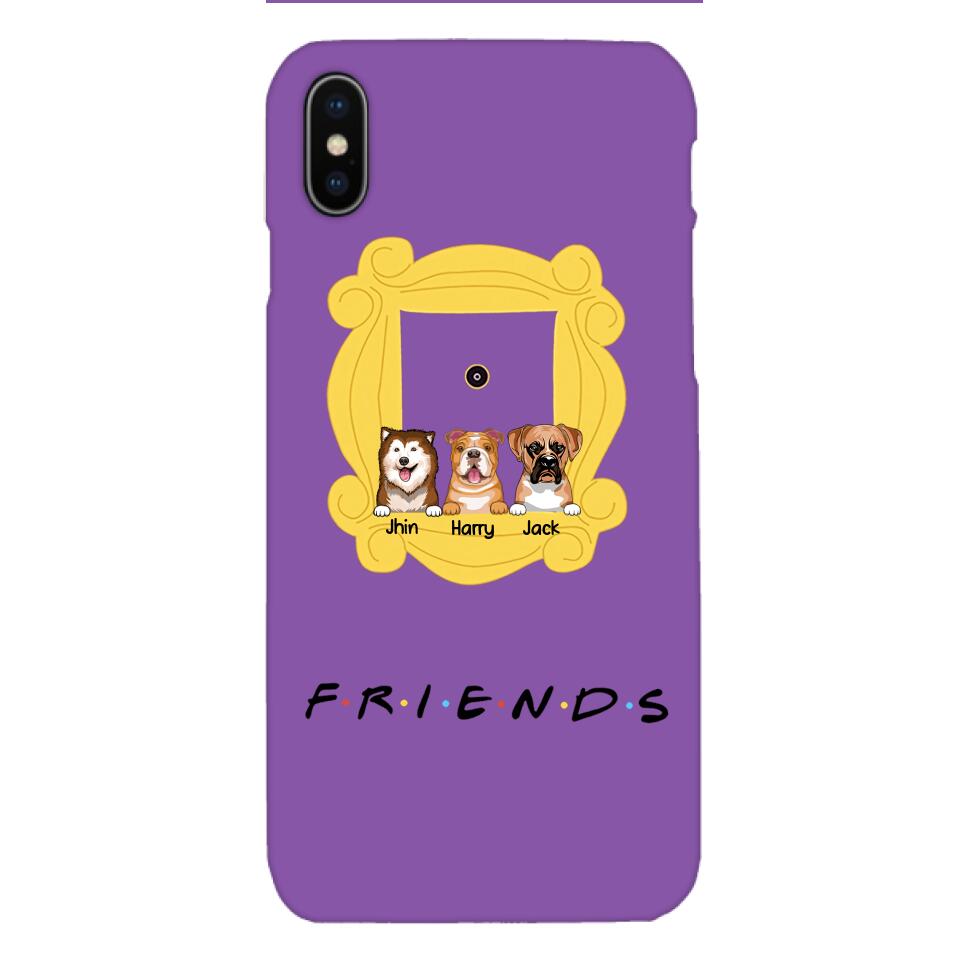 Personalized Dog Lover Phone Case Printed 22APR-QH05