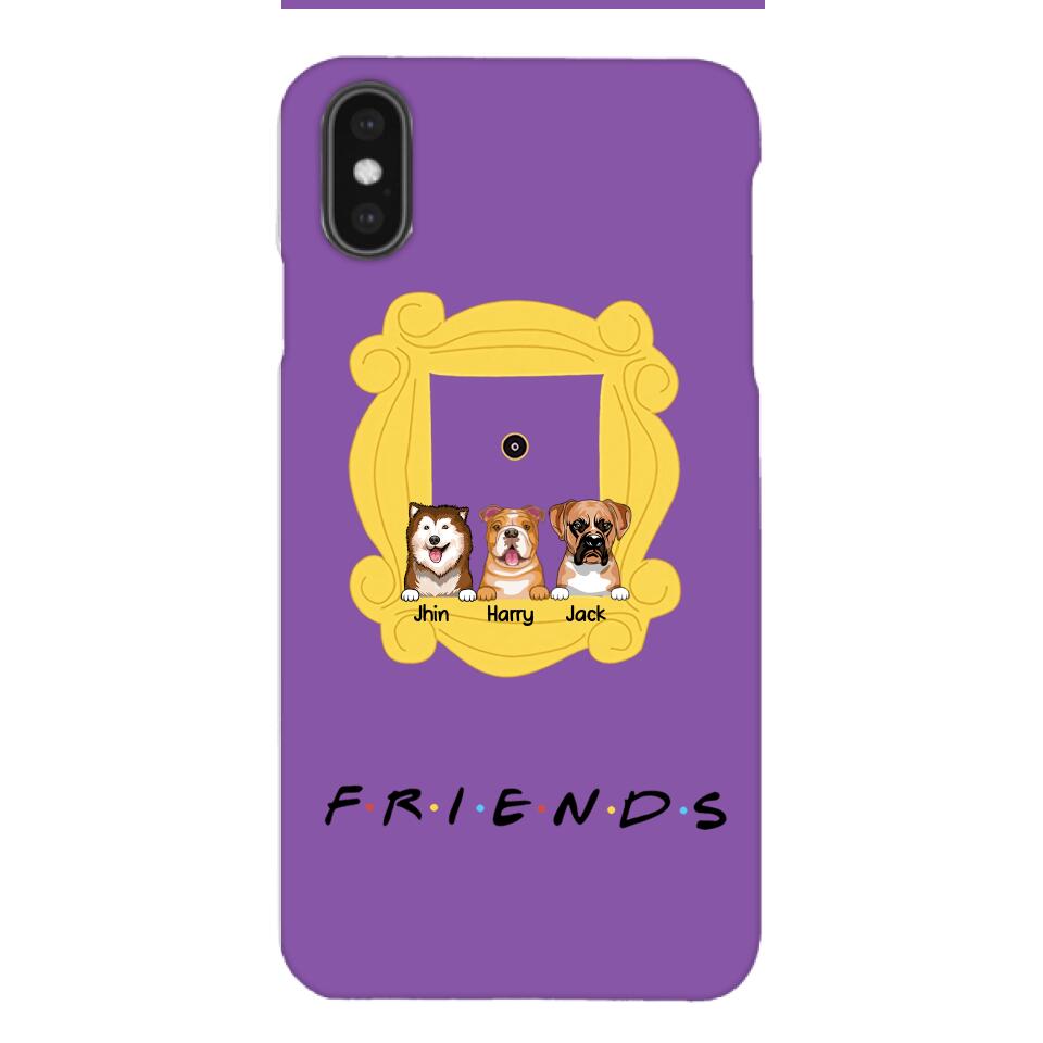Personalized Dog Lover Phone Case Printed 22APR-QH05