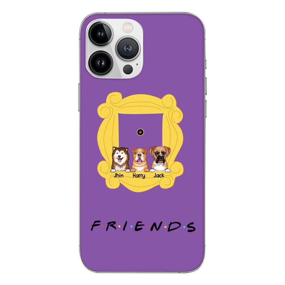 Personalized Dog Lover Phone Case Printed 22APR-QH05