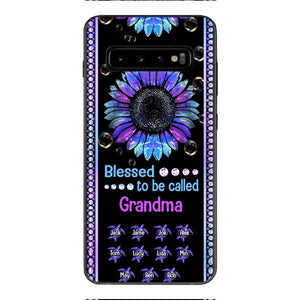Personalized Grandma Kid Turtle Phone Case Printed V3Q 0604