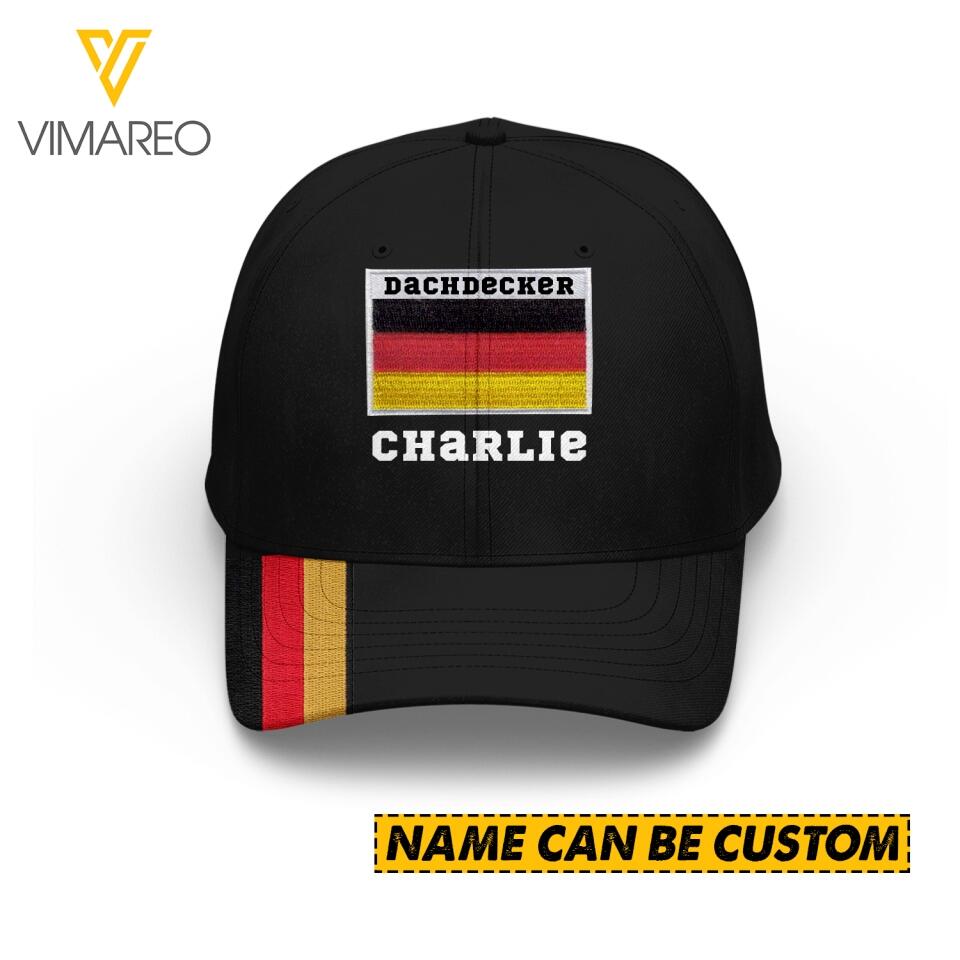 Personalized Dachdecker Peaked Cap Printed QTHC0704