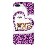 Personalized Dog Lover Phone Case Printed 22APR-DT07