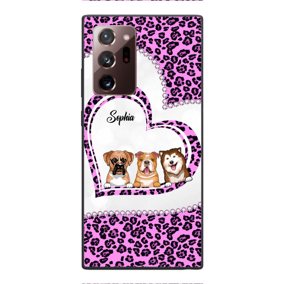 Personalized Dog Lover Phone Case Printed 22APR-DT07