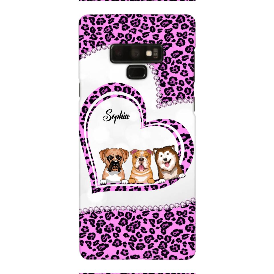 Personalized Dog Lover Phone Case Printed 22APR-DT07