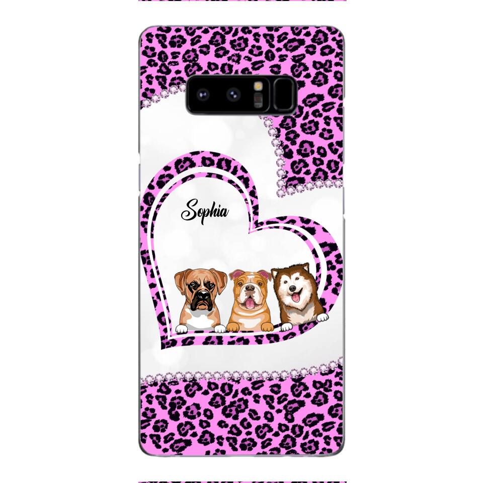 Personalized Dog Lover Phone Case Printed 22APR-DT07