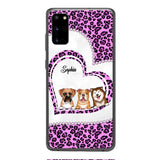 Personalized Dog Lover Phone Case Printed 22APR-DT07