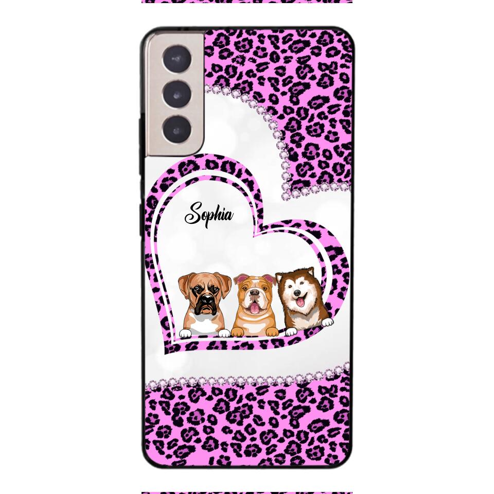 Personalized Dog Lover Phone Case Printed 22APR-DT07