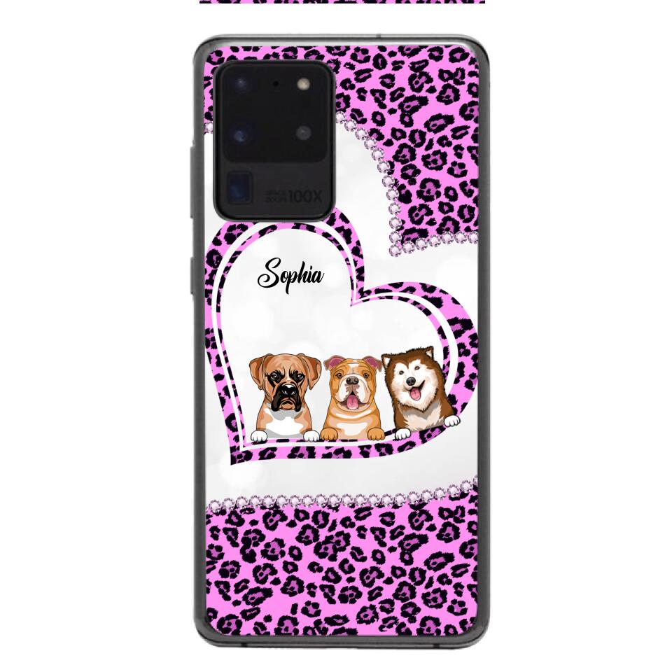 Personalized Dog Lover Phone Case Printed 22APR-DT07