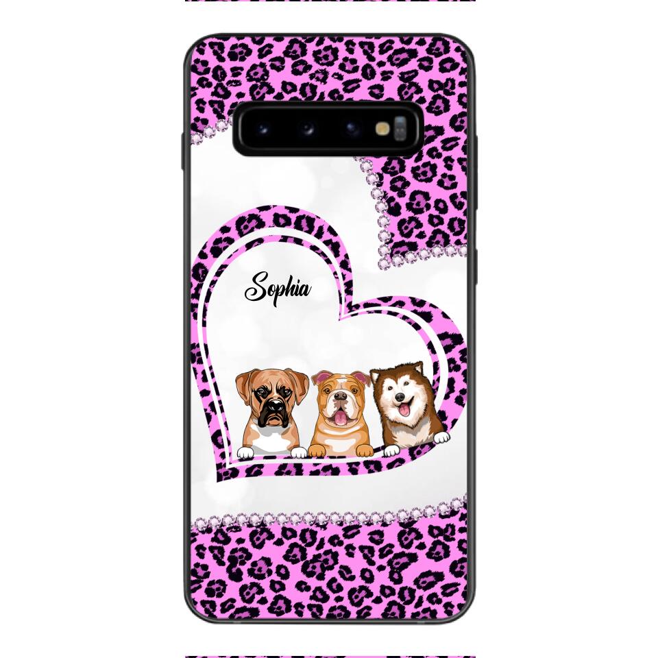 Personalized Dog Lover Phone Case Printed 22APR-DT07