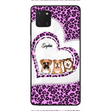 Personalized Dog Lover Phone Case Printed 22APR-DT07