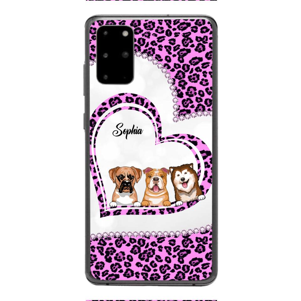 Personalized Dog Lover Phone Case Printed 22APR-DT07