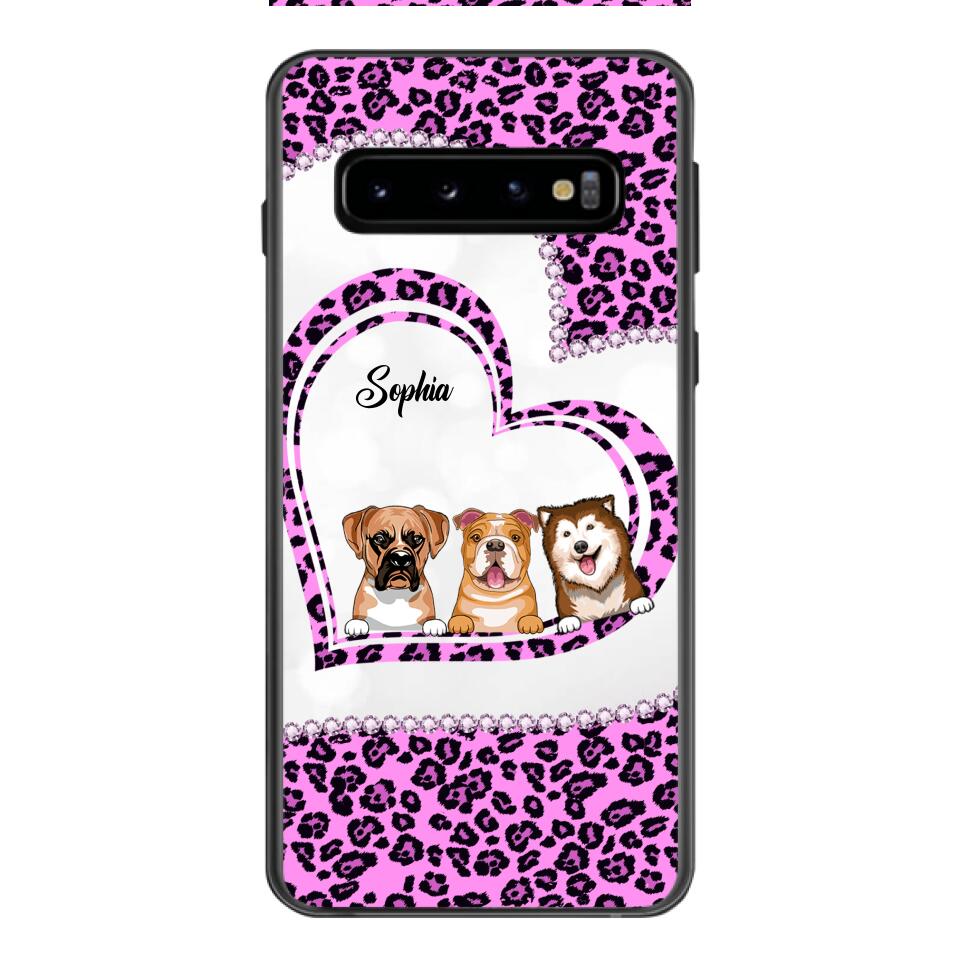 Personalized Dog Lover Phone Case Printed 22APR-DT07