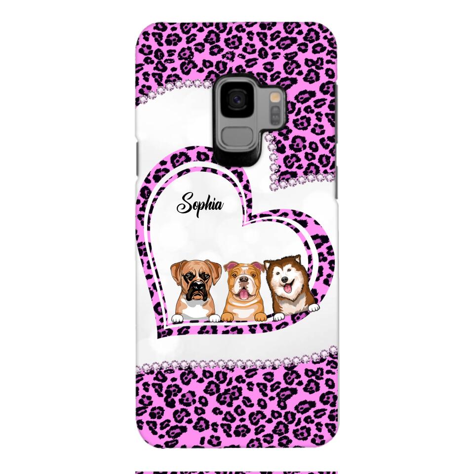 Personalized Dog Lover Phone Case Printed 22APR-DT07
