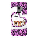 Personalized Dog Lover Phone Case Printed 22APR-DT07