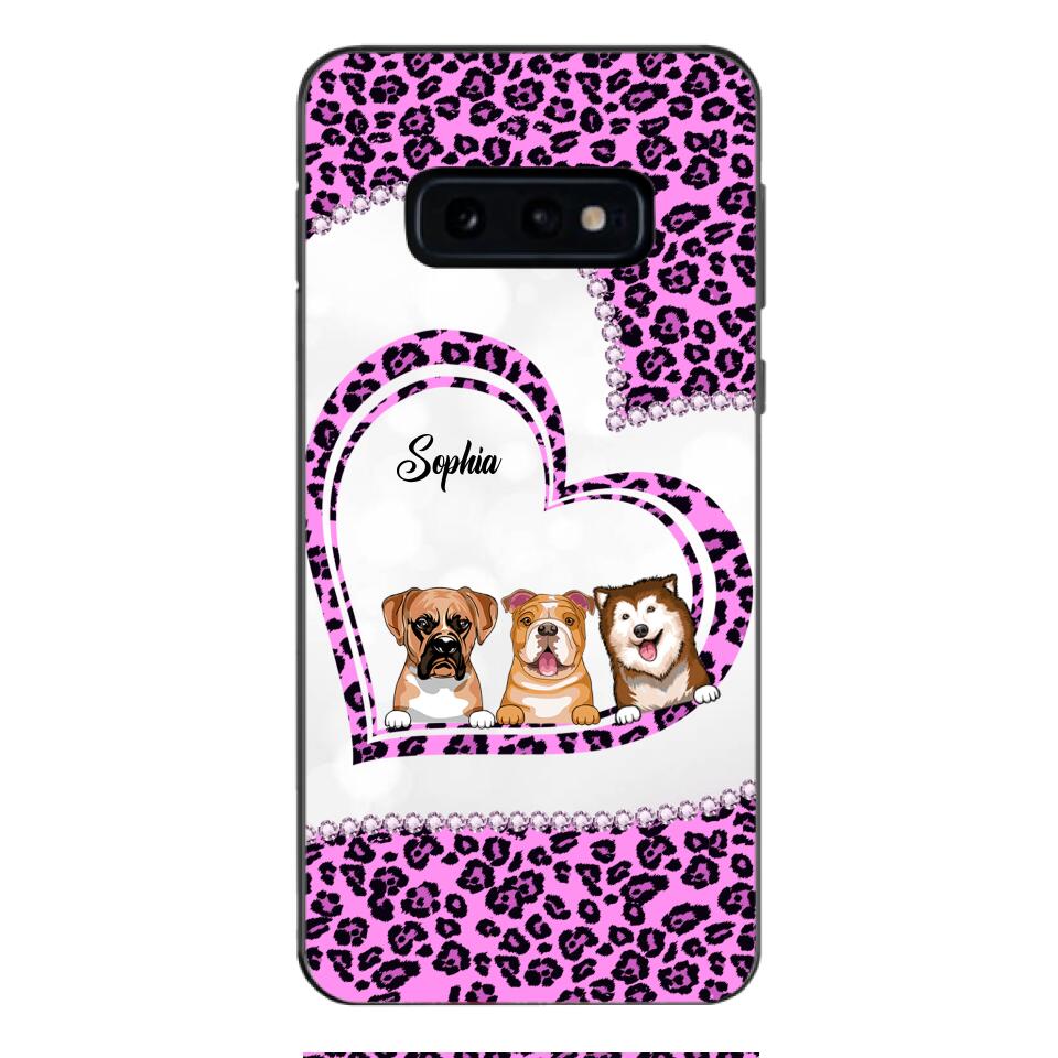 Personalized Dog Lover Phone Case Printed 22APR-DT07