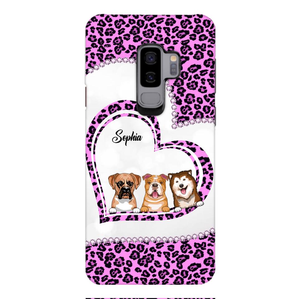 Personalized Dog Lover Phone Case Printed 22APR-DT07