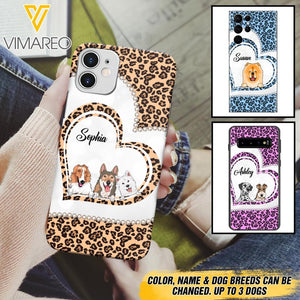 Personalized Dog Lover Phone Case Printed 22APR-DT07