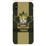 DH Personalized Canadian Soldier Phone Case Printed DT064