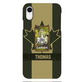 DH Personalized Canadian Soldier Phone Case Printed DT064