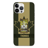DH Personalized Canadian Soldier Phone Case Printed DT064