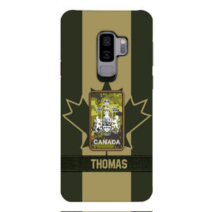 DH Personalized Canadian Soldier Phone Case Printed DT064
