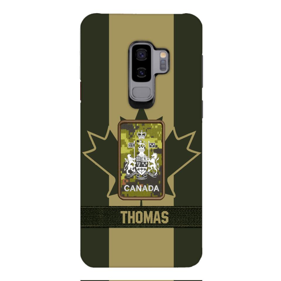 DH Personalized Canadian Soldier Phone Case Printed DT064