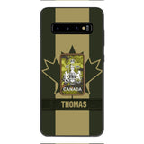 DH Personalized Canadian Soldier Phone Case Printed DT064