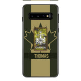 DH Personalized Canadian Soldier Phone Case Printed DT064