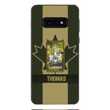 DH Personalized Canadian Soldier Phone Case Printed DT064