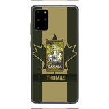 DH Personalized Canadian Soldier Phone Case Printed DT064