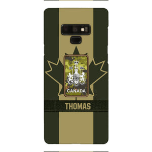 DH Personalized Canadian Soldier Phone Case Printed DT064