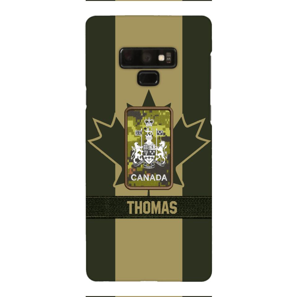 DH Personalized Canadian Soldier Phone Case Printed DT064