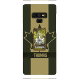 DH Personalized Canadian Soldier Phone Case Printed DT064