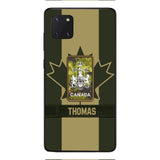 DH Personalized Canadian Soldier Phone Case Printed DT064