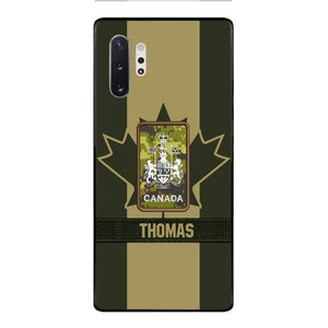 DH Personalized Canadian Soldier Phone Case Printed DT064
