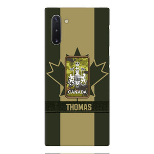DH Personalized Canadian Soldier Phone Case Printed DT064