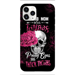 Personalized F Bomb Mom With Tattoos Phone Case Printed M3Q 0704