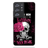 Personalized F Bomb Mom With Tattoos Phone Case Printed M3Q 0704