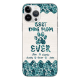 Personalized Best Dog Mom Phone Case Printed 3C 0704