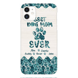 Personalized Best Dog Mom Phone Case Printed 3C 0704