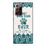 Personalized Best Dog Mom Phone Case Printed 3C 0704