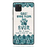 Personalized Best Dog Mom Phone Case Printed 3C 0704